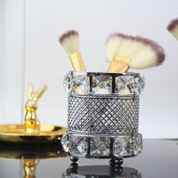 Diamond Nail Brush Holder Storage Case Bag Shining Makeup-Makeup Brushes-Golonzo