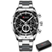 Stainless Steel Band Business Watches-Watches-Golonzo