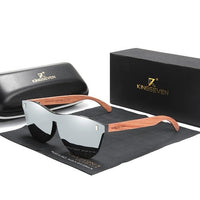 Natural Bubinga Wooden Polarized Sunglasses-Sunglasses-Golonzo
