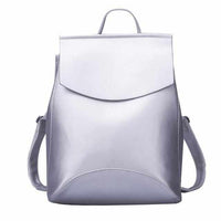 Youth Leather Fashion Women Backpack-Backpacks-Golonzo