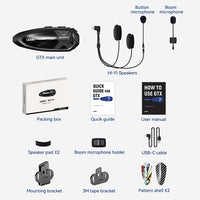 Intercom Bluetooth For Motorcycle Helmet Headset Support-Bluetooth Earphones & Headphones-Golonzo