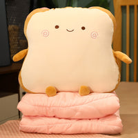 40x40cm Lovely Bread Plush Pillow-Pillows-Golonzo