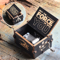 Wooden Hand Crank Queen Music Box Game Of Thrones Dragon Ball TO MY Goigeous Wife Theme Music Box-Music Boxes-Golonzo