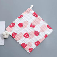 Baby Pure Cotton Printable Hanging Small Towel-Baby guards-Golonzo