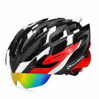 Ultralight Cycling Helmet with 3 Lens-Bicycle Helmet-Golonzo