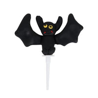 Happy Halloween Cake Topper Pumpkin Ghost Bat Witch Ghost Castle Black Cat Horror-Party Decorations-Golonzo