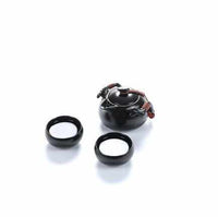 Chinese Ceramic Teapot and Tea Cup Set-Coffee and Tea Cups-Golonzo