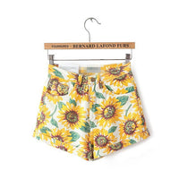 Summer Denim Vintage High Waist Shorts Jeans-Shorts-Golonzo