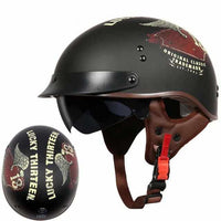 Vintage Motorcycle Half Helmet-Motorcycle Helmets-Golonzo