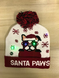 Christmas Theme LED Beanies-Hats-Golonzo