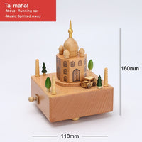 Landmark Musical Wooden Box-Music Boxes-Golonzo