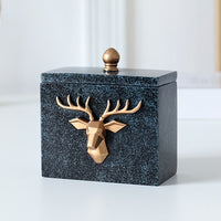 Deer Toothpick box container Toothpick holders Table home decor toothpick storage box gift toothpick dispenser-Toothpick holders-Golonzo