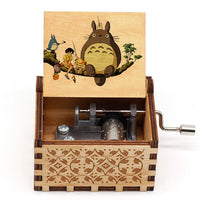 Modern Wooden Music Box Unique Mechanical Toy for Children-Music Boxes-Golonzo