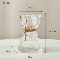 Glass Vase = Home Decoration l Dried Flower Vase-Decorative Jars-Golonzo