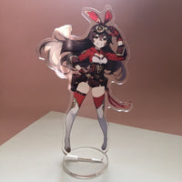 Genshin Impact Figure Stand Model Plate Desk Decor-keychain-Golonzo