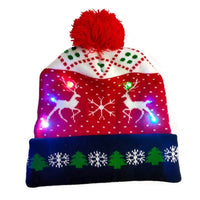 Christmas Theme LED Beanies-Hats-Golonzo