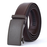 Luxury Automatic Alloy Buckle Leather Belt Business Male-Belts-Golonzo