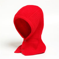 Knitted Cotton Snood Hat Scarf-Scarves-Golonzo