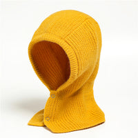 Knitted Cotton Snood Hat Scarf-Scarves-Golonzo