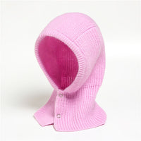 Knitted Cotton Snood Hat Scarf-Scarves-Golonzo