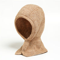 Knitted Cotton Snood Hat Scarf-Scarves-Golonzo
