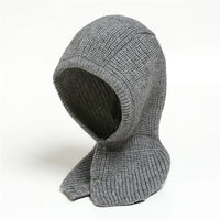 Knitted Cotton Snood Hat Scarf-Scarves-Golonzo
