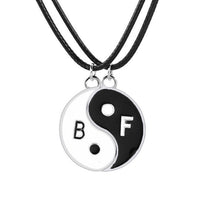 Best Friends Love Couple Necklace For Women Cut Animal Rabbit Rainbow-Necklace-Golonzo