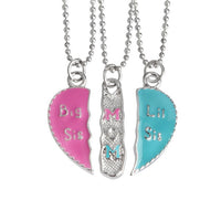 Best Friends Love Couple Necklace For Women Cut Animal Rabbit Rainbow-Necklace-Golonzo