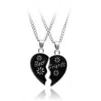 Best Friends Love Couple Necklace For Women Cut Animal Rabbit Rainbow-Necklace-Golonzo