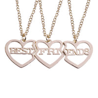 Best Friends Love Couple Necklace For Women Cut Animal Rabbit Rainbow-Necklace-Golonzo