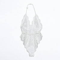 Women Sexy Lace Transparent Bodysuit-Jumpsuits & Rompers-Golonzo