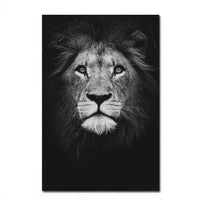 Nordic Wall Canvas Art Paintings Print Animal-Artwork-Golonzo