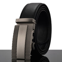 Luxury Automatic Alloy Buckle Leather Belt Business Male-Belts-Golonzo
