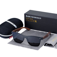 Vintage Sun Shade Wooden Sunglasses-Sunglasses-Golonzo