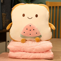 40x40cm Lovely Bread Plush Pillow-Home-Golonzo