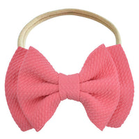 Big Cute Ribbon Headband Baby Girl Accessories-Hair Accessories-Golonzo