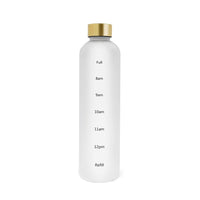 1L Water Bottle With Time Marker-Water Bottles-Golonzo