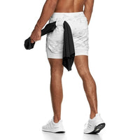 Running Shorts Men 2 In 1 Double deck Quick Dry-Exercise & Fitness-Golonzo