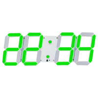 Large Digital 3D Led Wall Clock Modern Design Home Decor-Wall Clocks-Golonzo