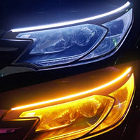 LED Car Daytime Running Light - Light Turn Signal to Yellow Light 2pcs-Car-Golonzo