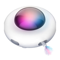 Interactive Auto UFO Pet Turntable Catching Training-Cat Toys-Golonzo