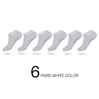 6Pairs Men Cotton Thin Breathable Socks-Socks-Golonzo