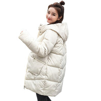 Winter Jacket Women Hooded Coats Parka Thick Cotton Padded-Coats and Jackets-Golonzo