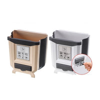 Kitchen Wall-mounted Folding Trash Can-Trash Cans & Wastebaskets-Golonzo