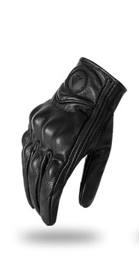 Windproof Leather Motorcycle Gloves Riding Touch Screen Control-Motorcycle Gloves-Golonzo