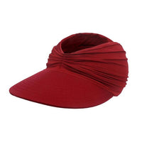 Women's Summer Sun Visor Hallow Top Outdoor Hat-Hats-Golonzo