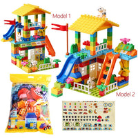 House with Slider Blocks Lego Set-Toys-Golonzo