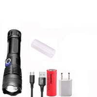 5000000LM High Power XHP220 Powerful LED Flashlight-Flashlights-Golonzo