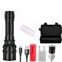 5000000LM High Power XHP220 Powerful LED Flashlight-Flashlights-Golonzo