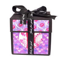 Square DIY Surprise Love Explosion Box Gift for Anniversary-Gift Bags-Golonzo